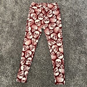 Original Lularoe paisley skulls OS